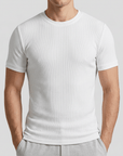Soviska | Dopasowany t-shirt męski