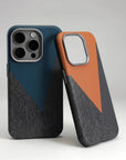 Soviska | Etui na iPhone w dwukolorowym wzorze