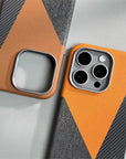 Soviska | Etui na iPhone w dwukolorowym wzorze