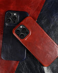 Soviska | Etui na iPhone w stylu skórzanym