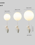Soviska | Lampa sufitowa dziecięca LED – miś