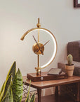 Soviska | Lampa z zegarem i ładowarką
