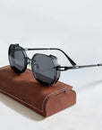 Soviska | Metalowe okulary przeciwsłoneczne w stylu retro