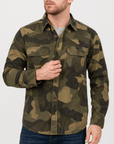 Soviska | Oddychająca koszula kamuflażowa z kieszeniami