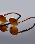 Soviska | Owalne okulary przeciwsłoneczne retro