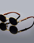 Soviska | Owalne okulary przeciwsłoneczne retro