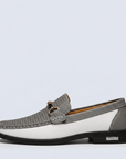 Soviska | Perforowane loafersy skórzane