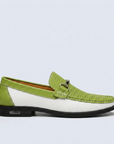 Soviska | Perforowane loafersy skórzane