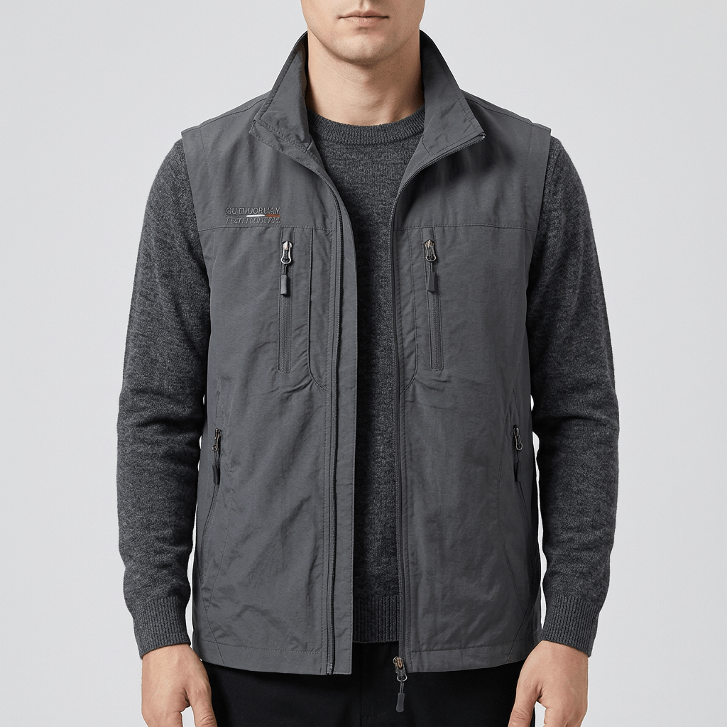 Soviska | Bezrękawnik outdoorowy z kieszeniami