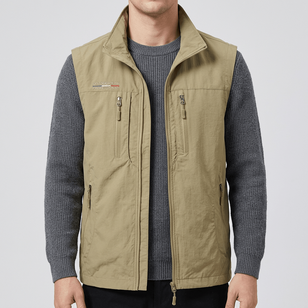 Soviska | Bezrękawnik outdoorowy z kieszeniami