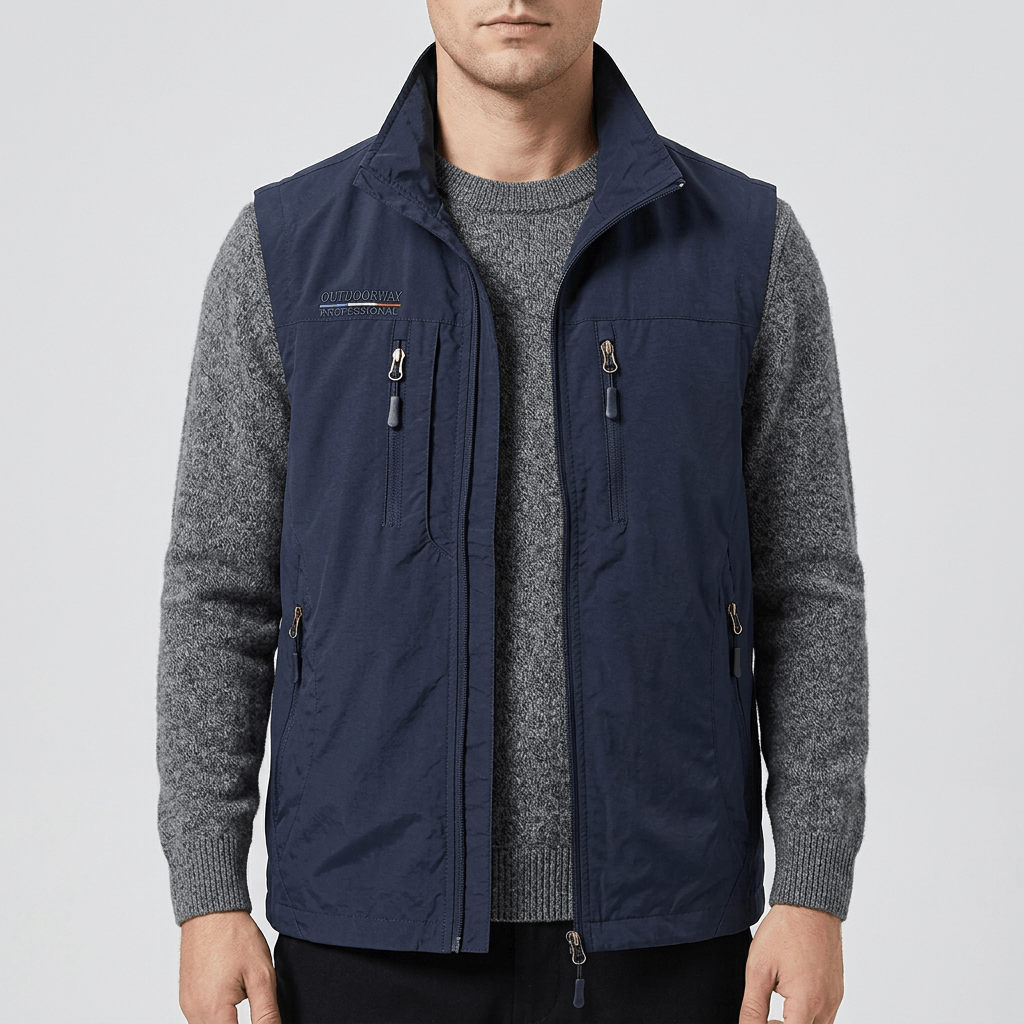 Soviska | Bezrękawnik outdoorowy z kieszeniami