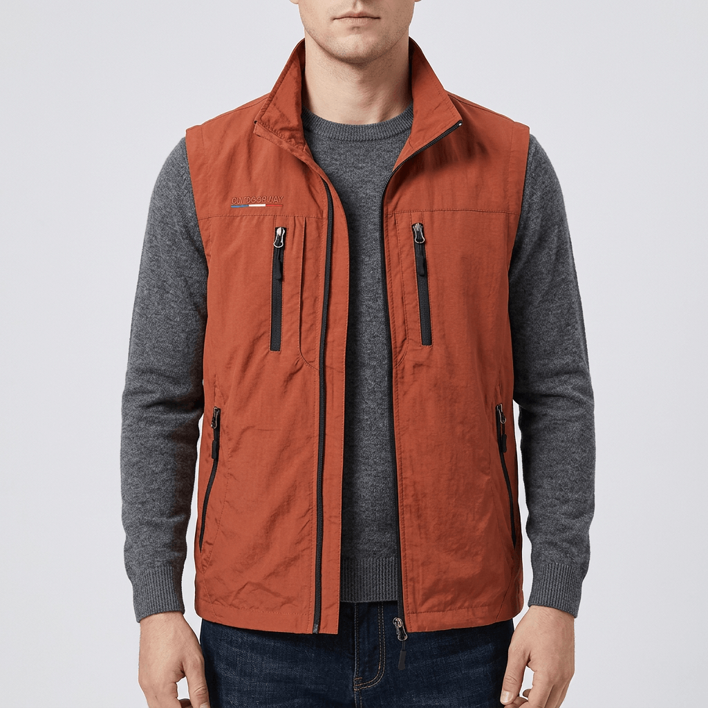 Soviska | Bezrękawnik outdoorowy z kieszeniami