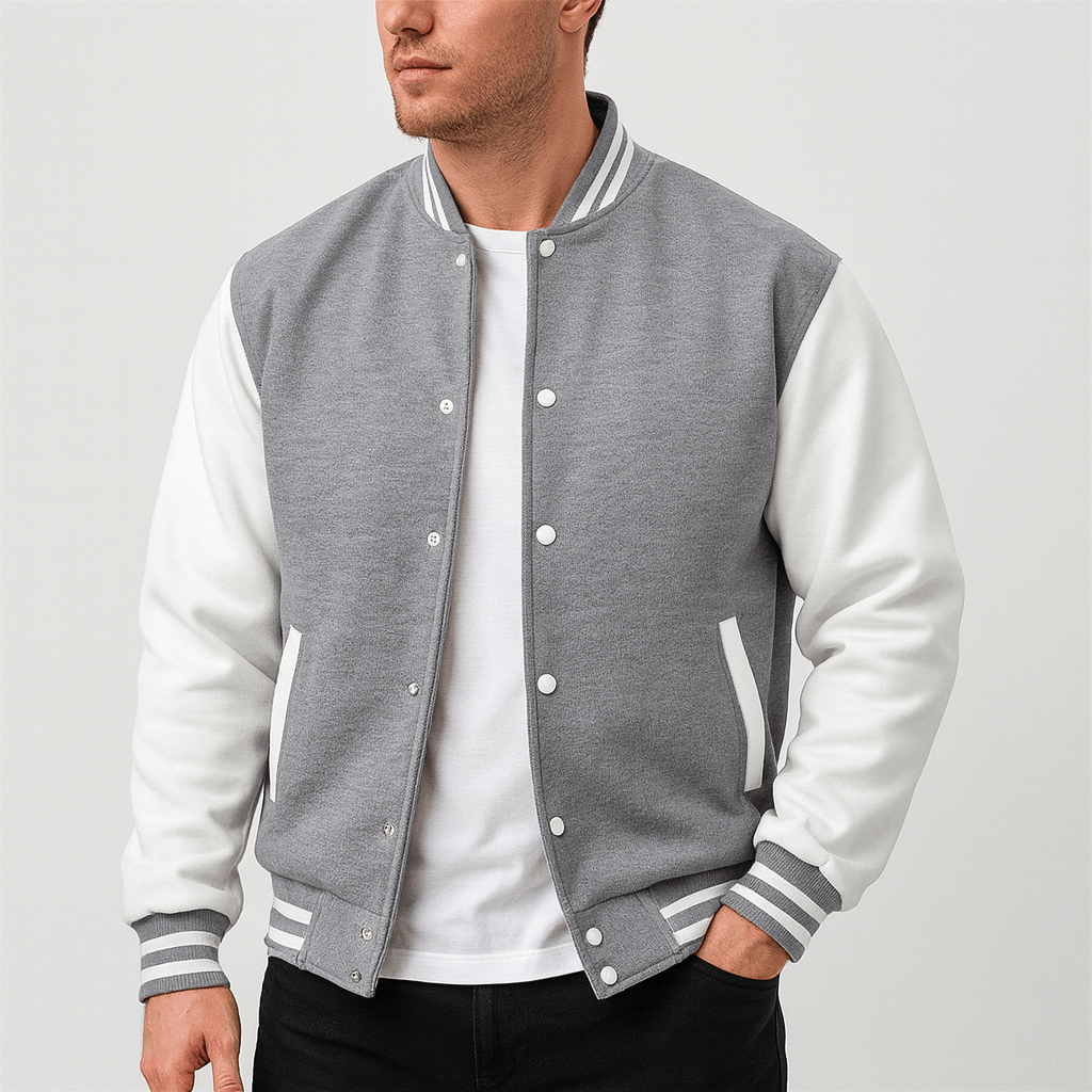 Soviska | Dopasowana bawełniana kurtka bombowca