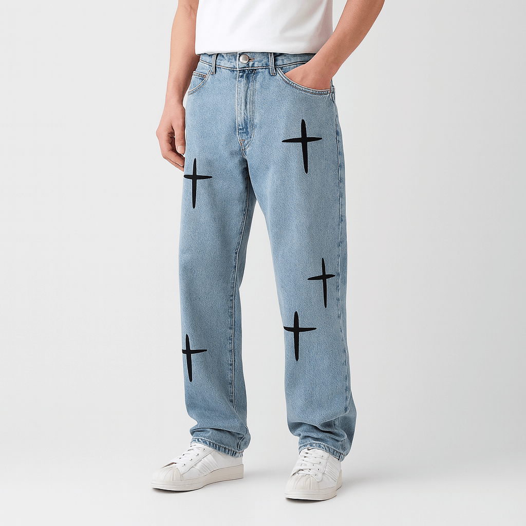 Soviska | Dopasowane spodnie cargo z regulowanym paskiem