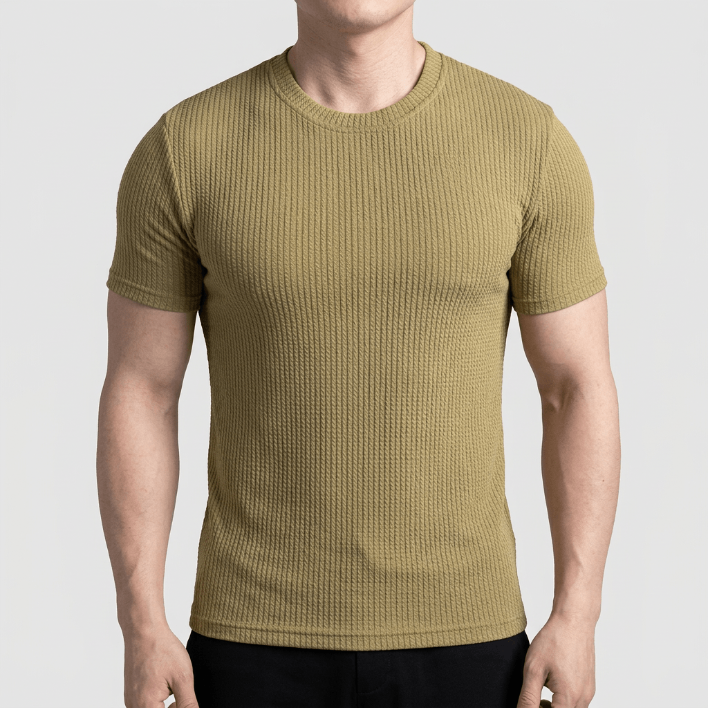 Soviska | Dopasowany t-shirt męski