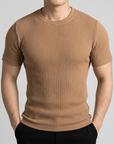 Soviska | Dopasowany t-shirt męski