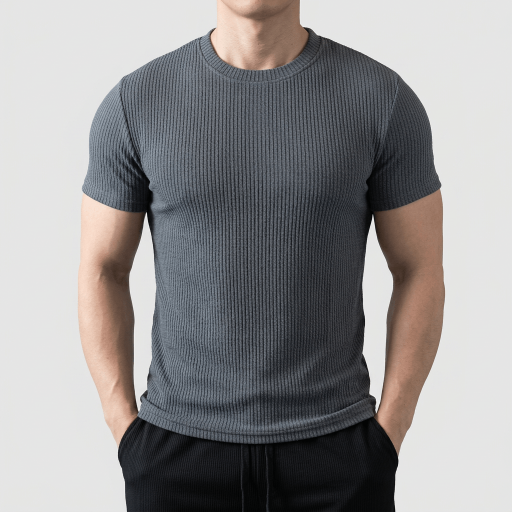 Soviska | Dopasowany t-shirt męski