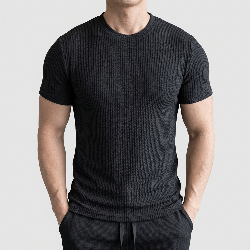 Soviska | Dopasowany t-shirt męski