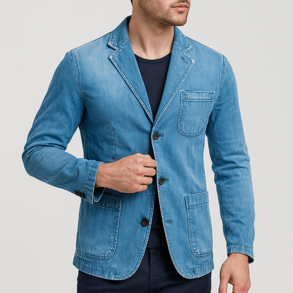 Soviska | Dżinsowa kurtka z dopasowanym krojem