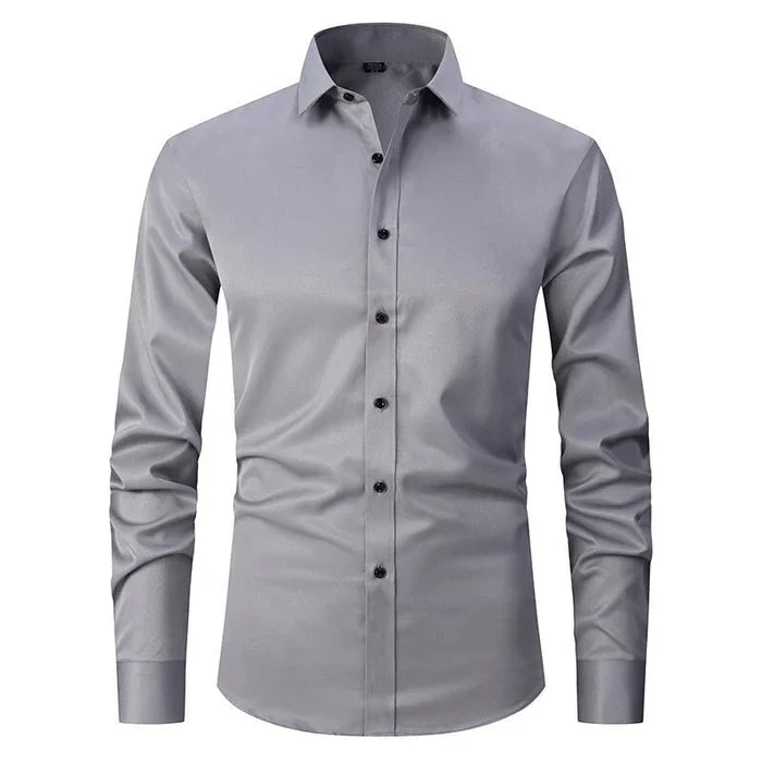 Soviska | Elastyczna koszula męska slim fit