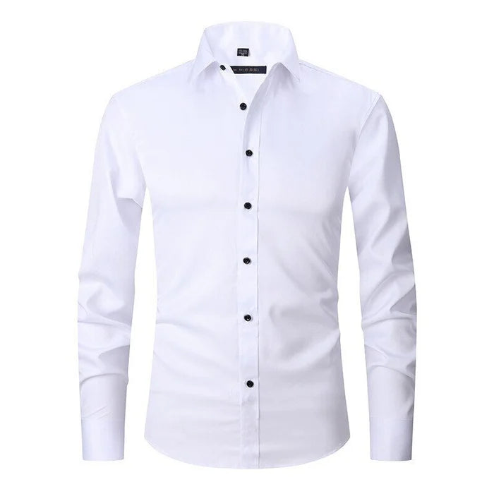Soviska | Elastyczna koszula męska slim fit