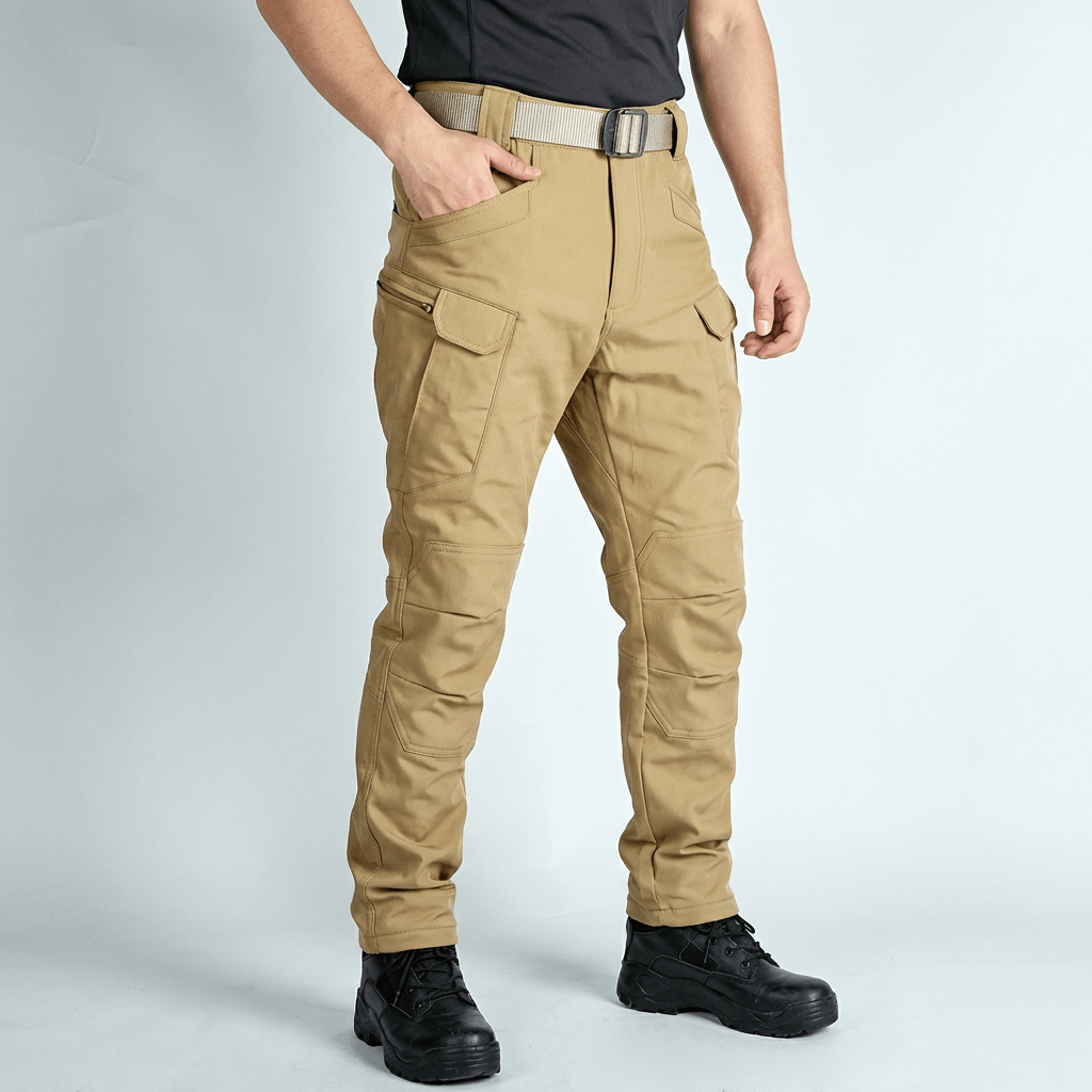 Soviska | Elastyczne spodnie trekkingowe z kieszeniami i wzmocnieniami