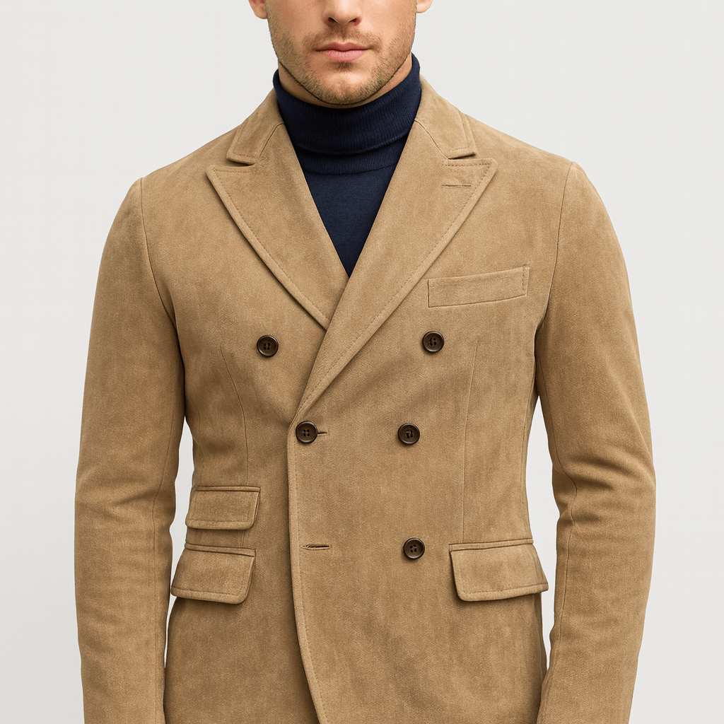 Soviska | Elegancka dwurzędowa marynarka