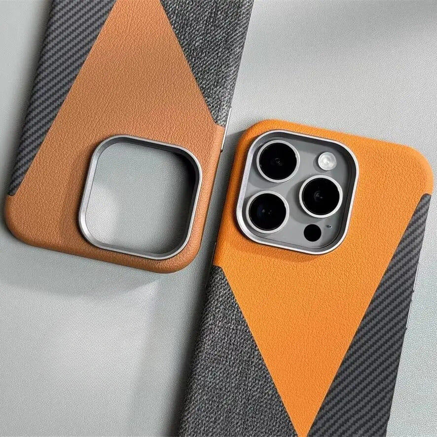 Soviska | Etui na iPhone w dwukolorowym wzorze