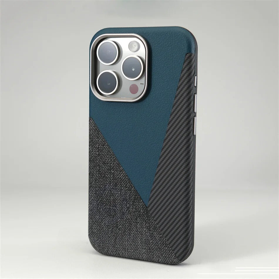 Soviska | Etui na iPhone w dwukolorowym wzorze