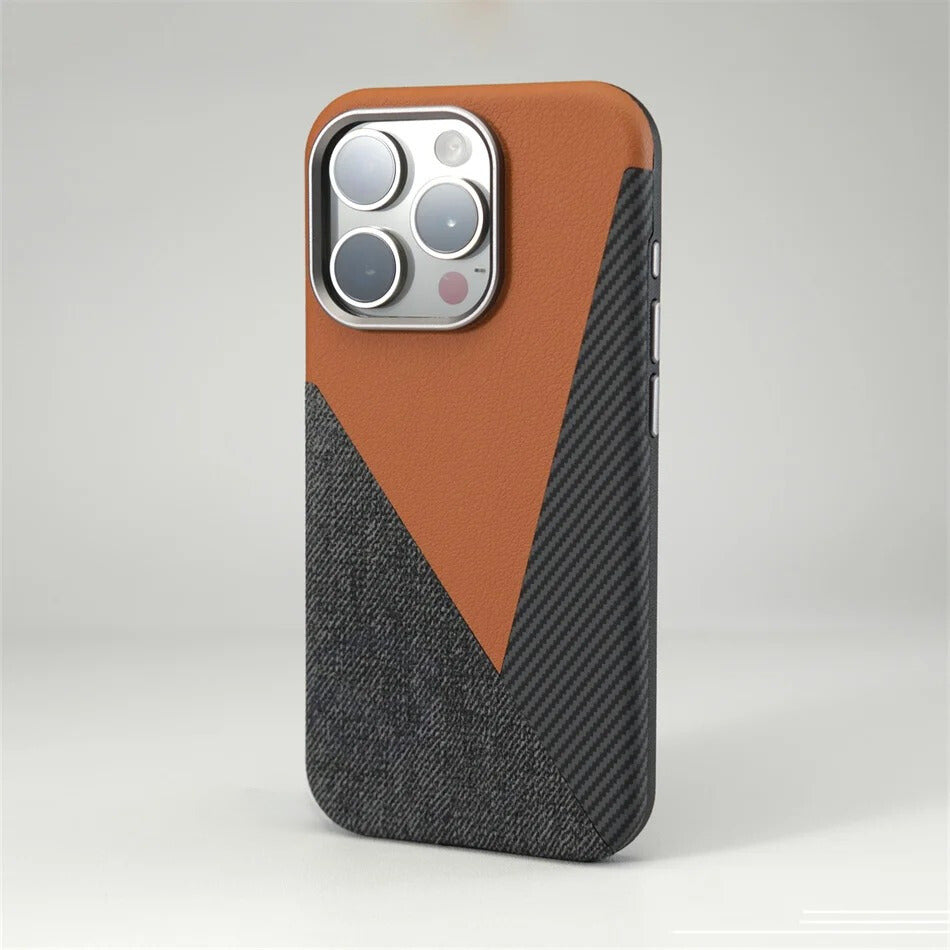Soviska | Etui na iPhone w dwukolorowym wzorze