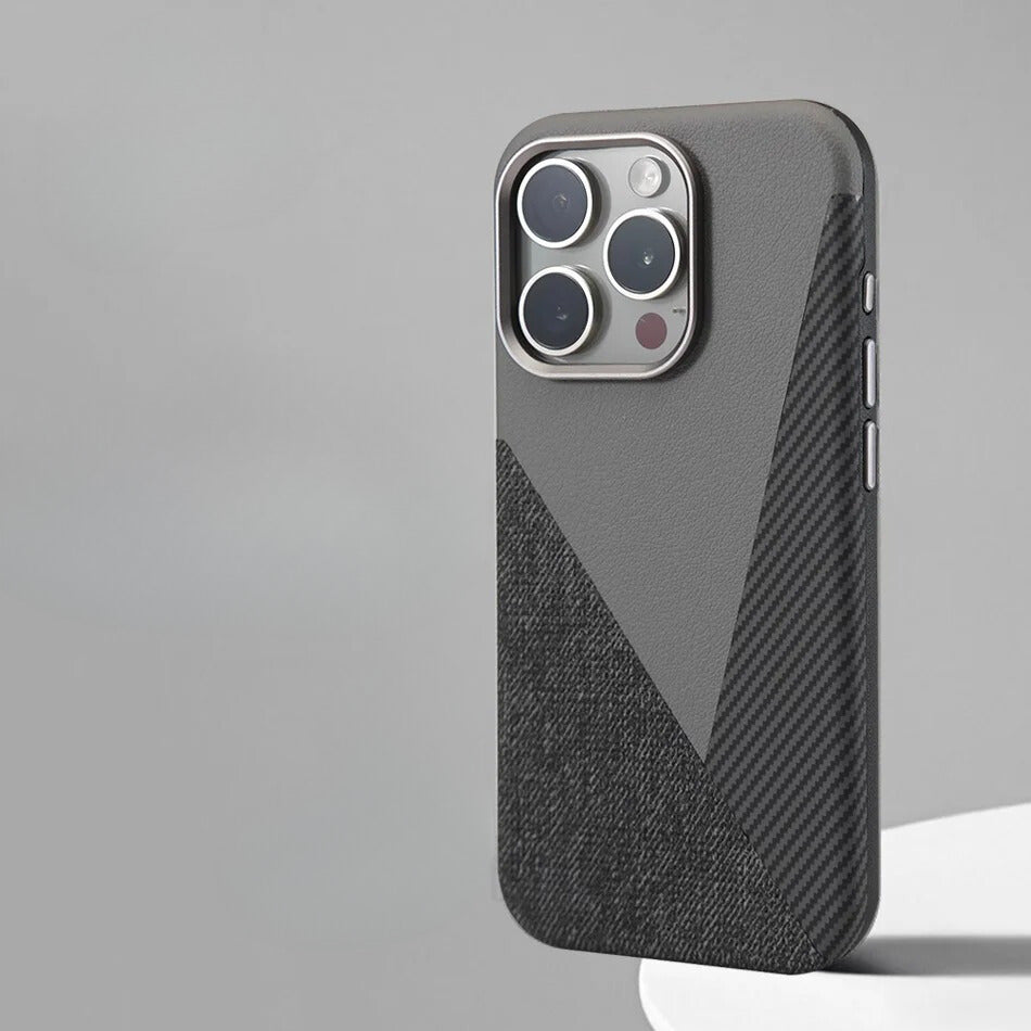 Soviska | Etui na iPhone w dwukolorowym wzorze