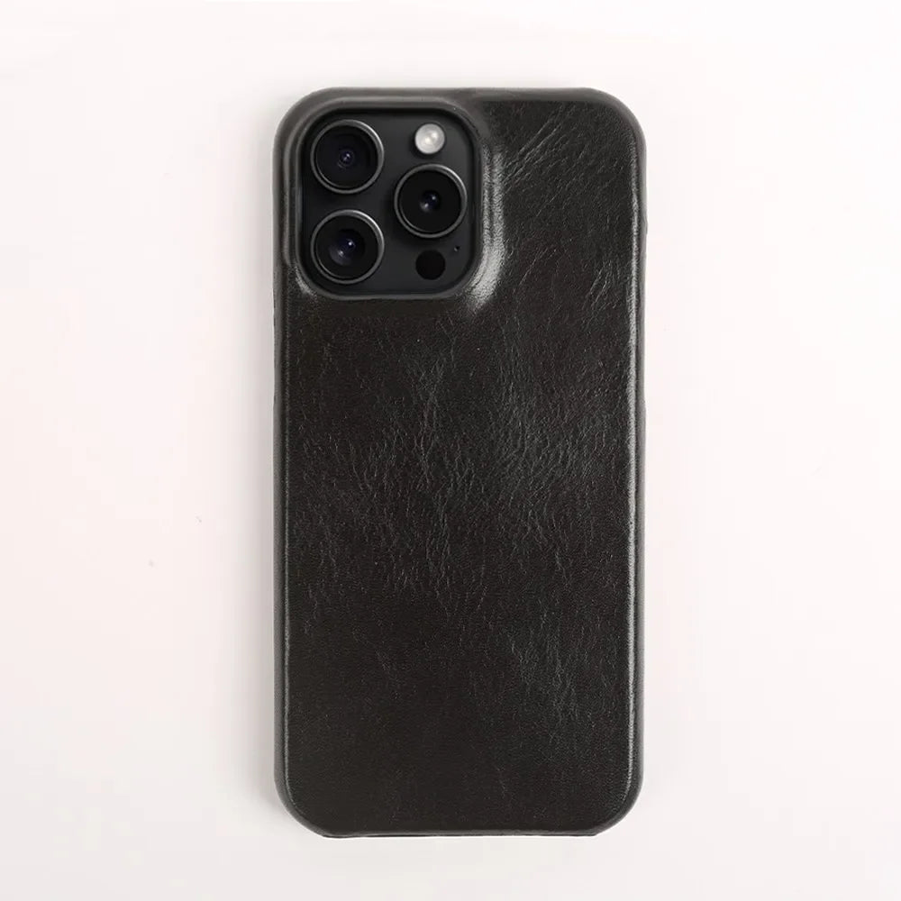 Soviska | Etui na iPhone w stylu skórzanym