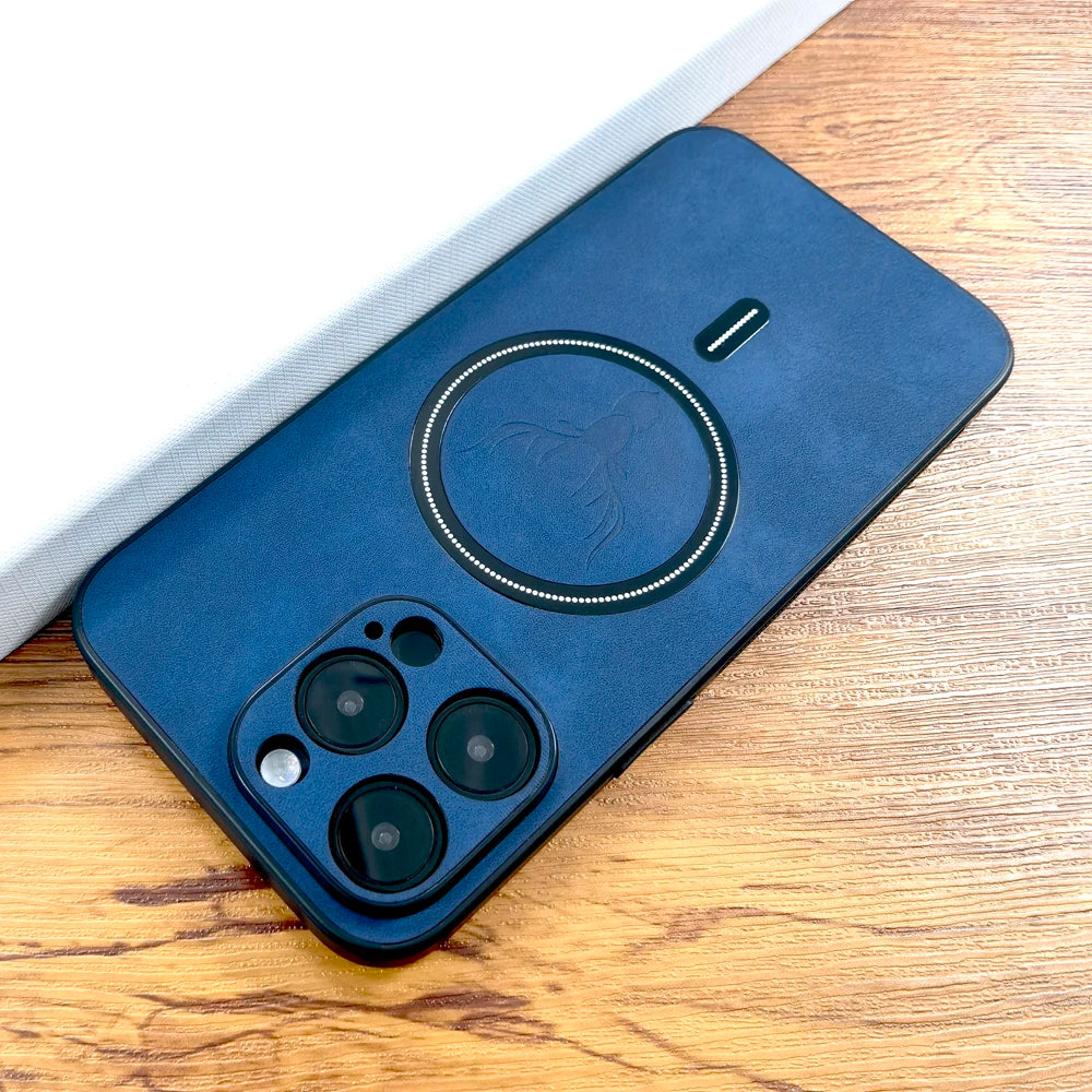 Soviska | Etui na iPhone w stylu zamszowym z MagSafe