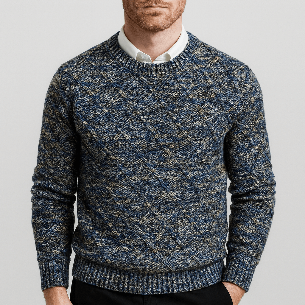 Soviska | Geometryczny wzór swetra