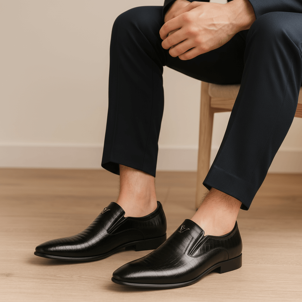 Soviska | Gładkie buty ze skóry PU