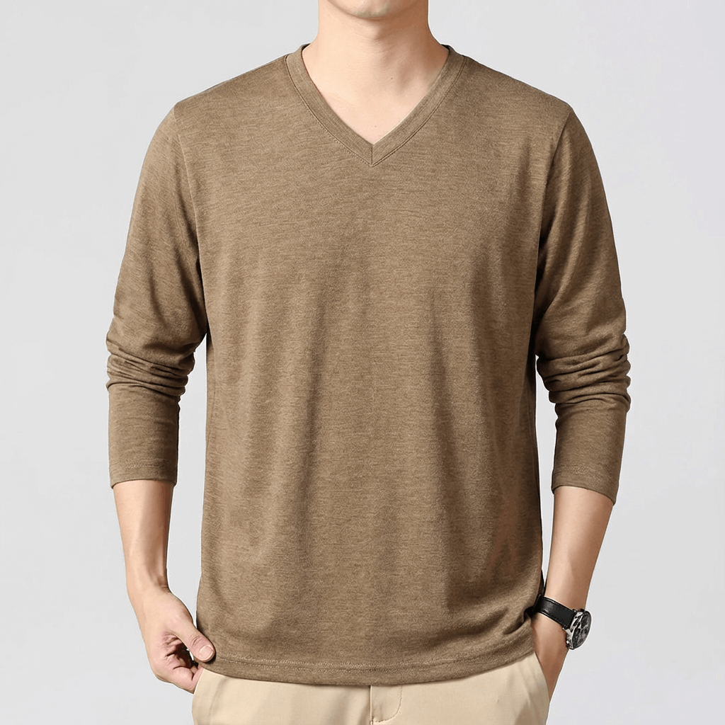 Soviska | Klasyczna koszula outdoorowa z długim rękawem