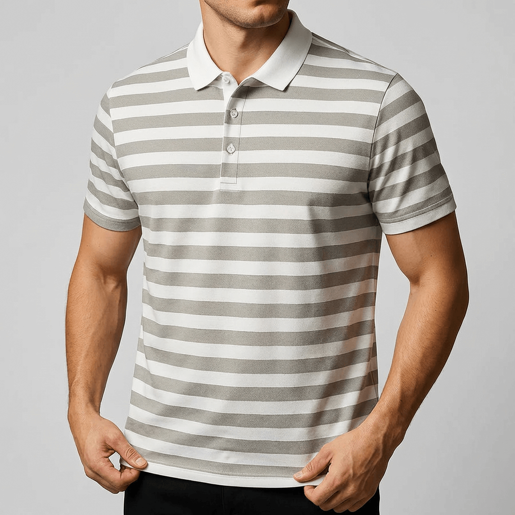 Soviska | Klasyczny krój polo w paski