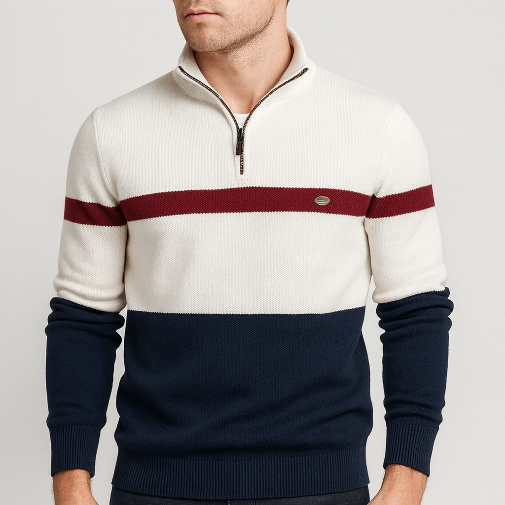 Soviska | Klasyczny sweter z miękkiej tkaniny