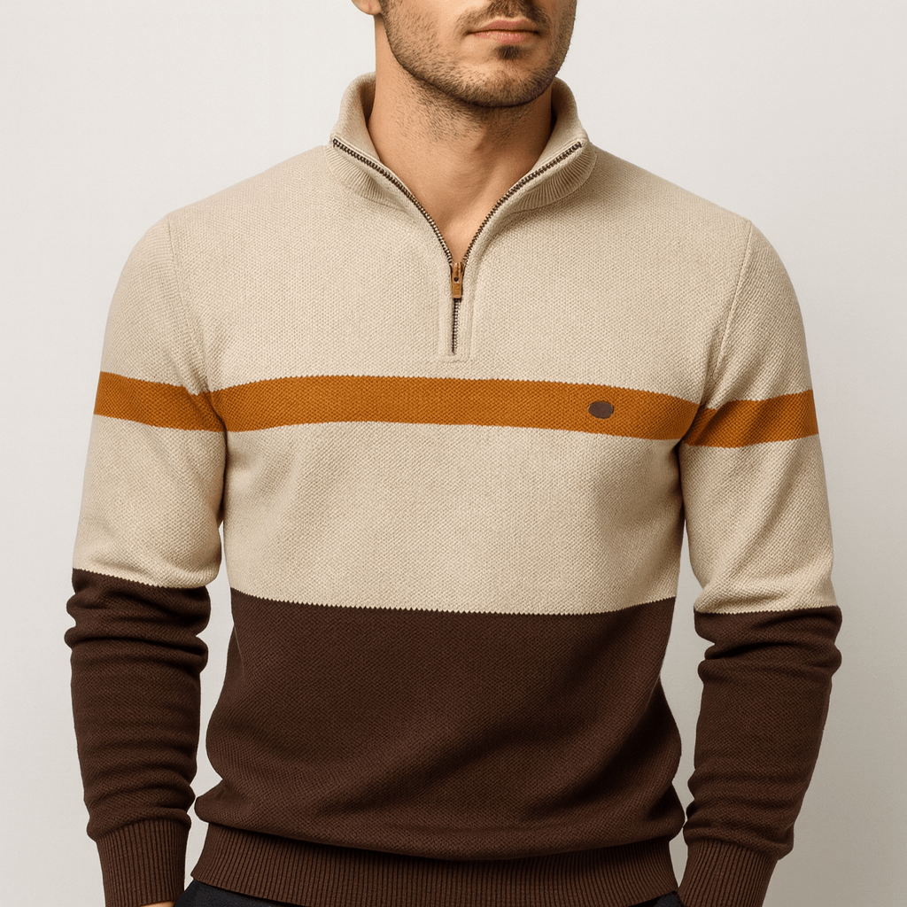 Soviska | Klasyczny sweter z miękkiej tkaniny