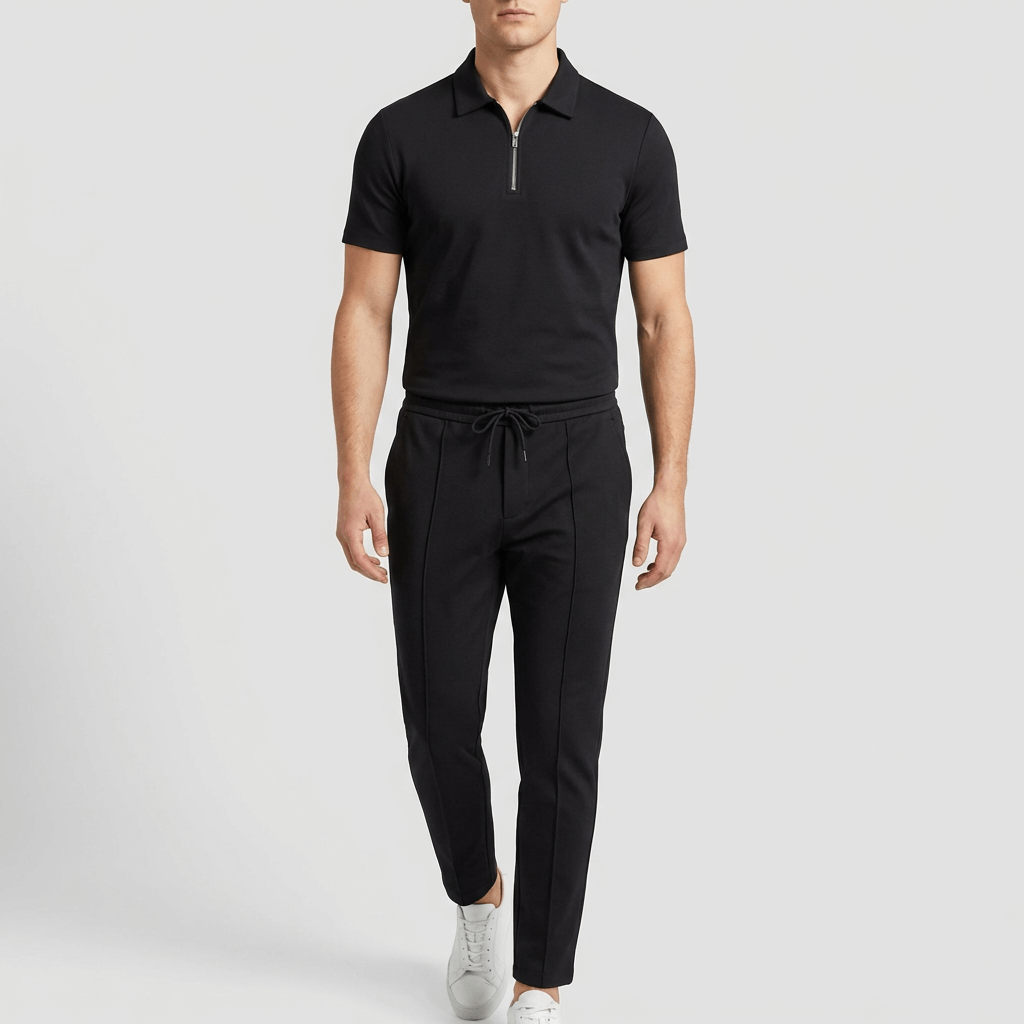 Soviska | Komplet — koszulka polo i eleganckie spodnie
