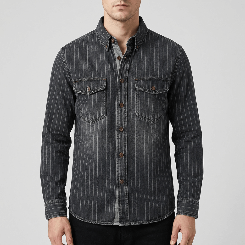 Soviska | Koszula w paski z miękkiego materiału