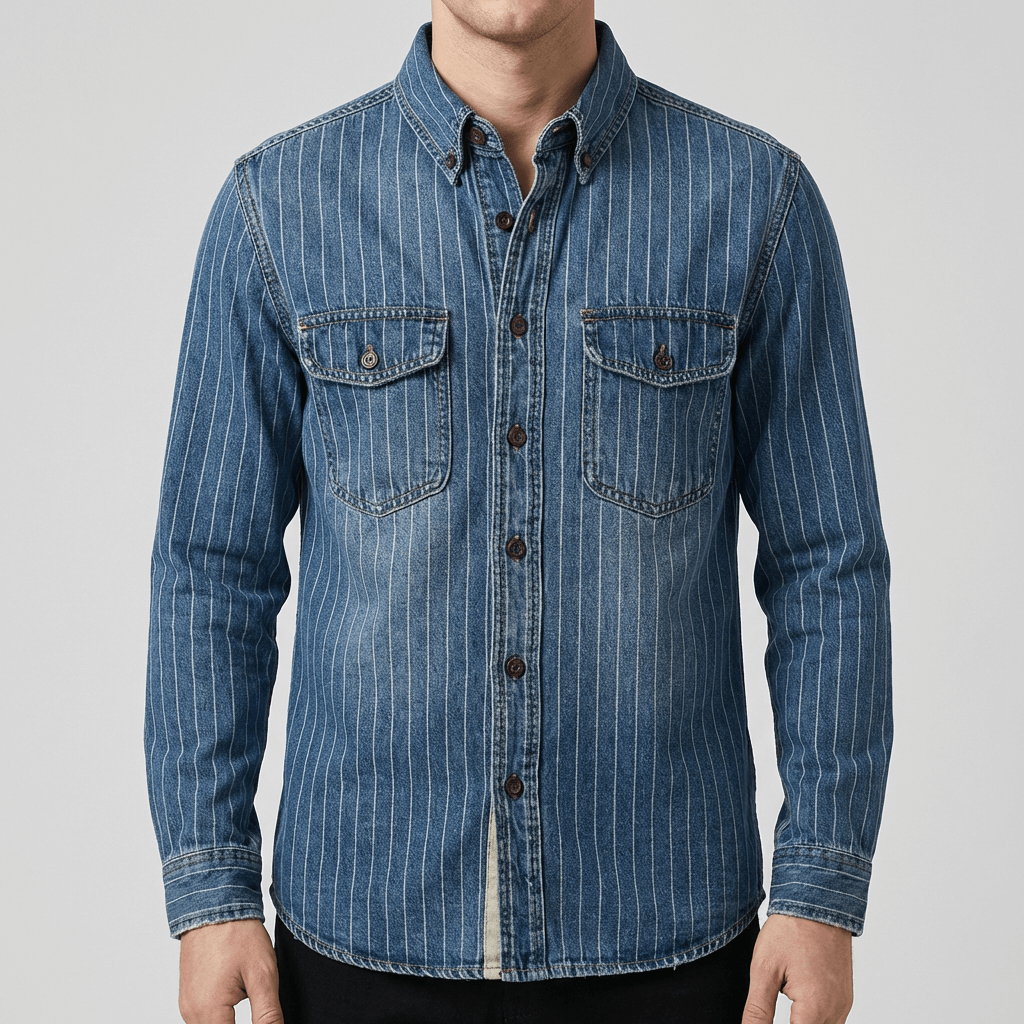 Soviska | Koszula w paski z miękkiego materiału