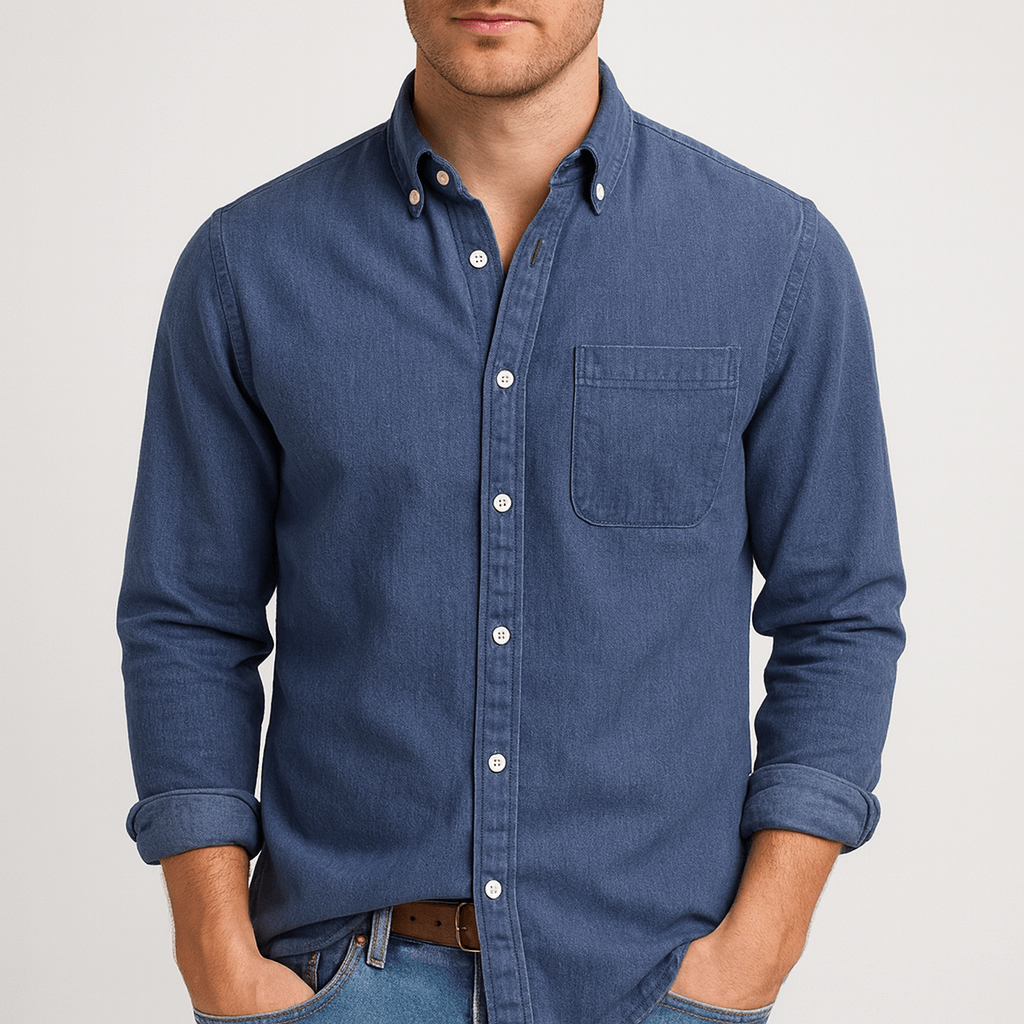 Soviska | Koszula z długim rękawem z eleganckim kołnierzykiem