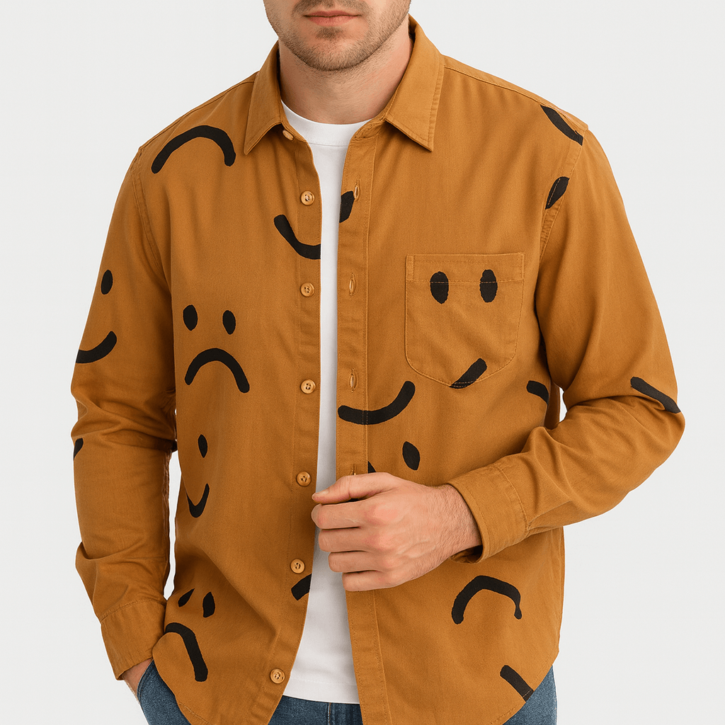 Soviska | Koszulka z długim rękawem o swobodnym kroju