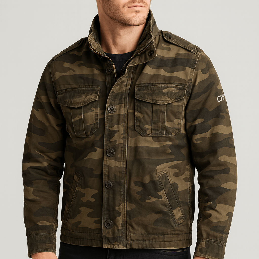 Soviska | Kurtka dżinsowa o luźnym kroju z wieloma kieszeniami