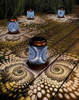 Soviska | Lampa ogrodowa ażurowa