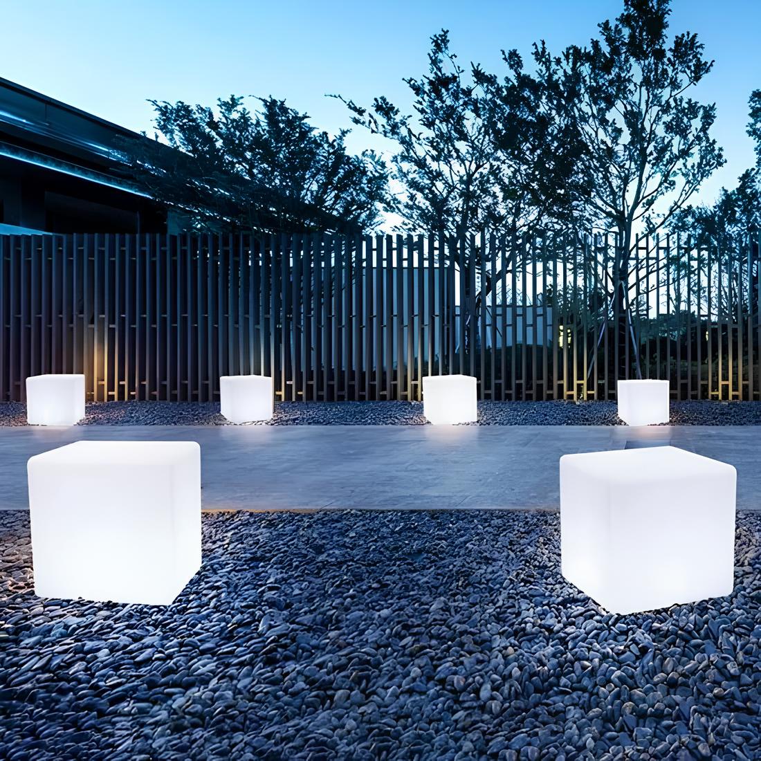 Soviska | Lampa ogrodowa kostka LED