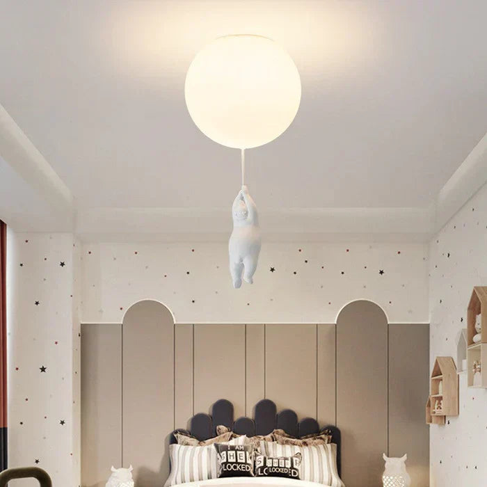 Soviska | Lampa sufitowa dziecięca LED – miś