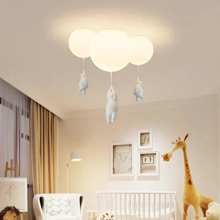 Soviska | Lampa sufitowa dziecięca LED – miś