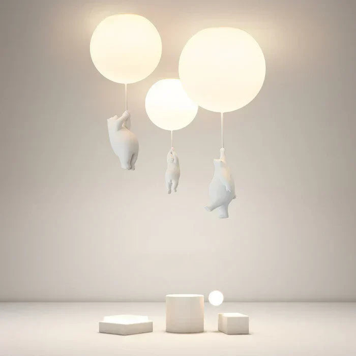 Soviska | Lampa sufitowa dziecięca LED – miś